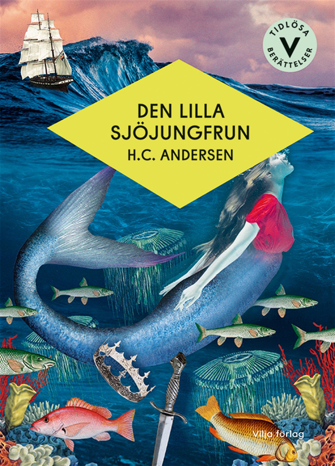 Den lilla sjöjungfrun (lättläst) – E-bok