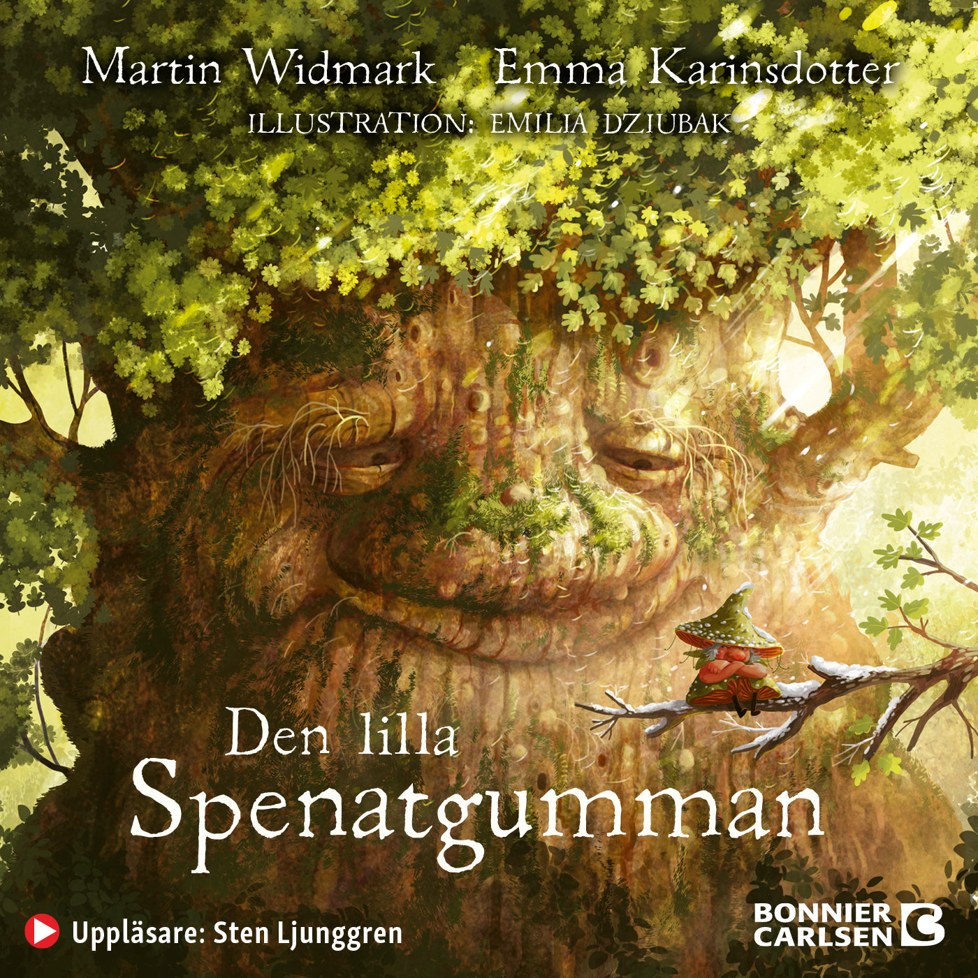 Den lilla spenatgumman – Ljudbok