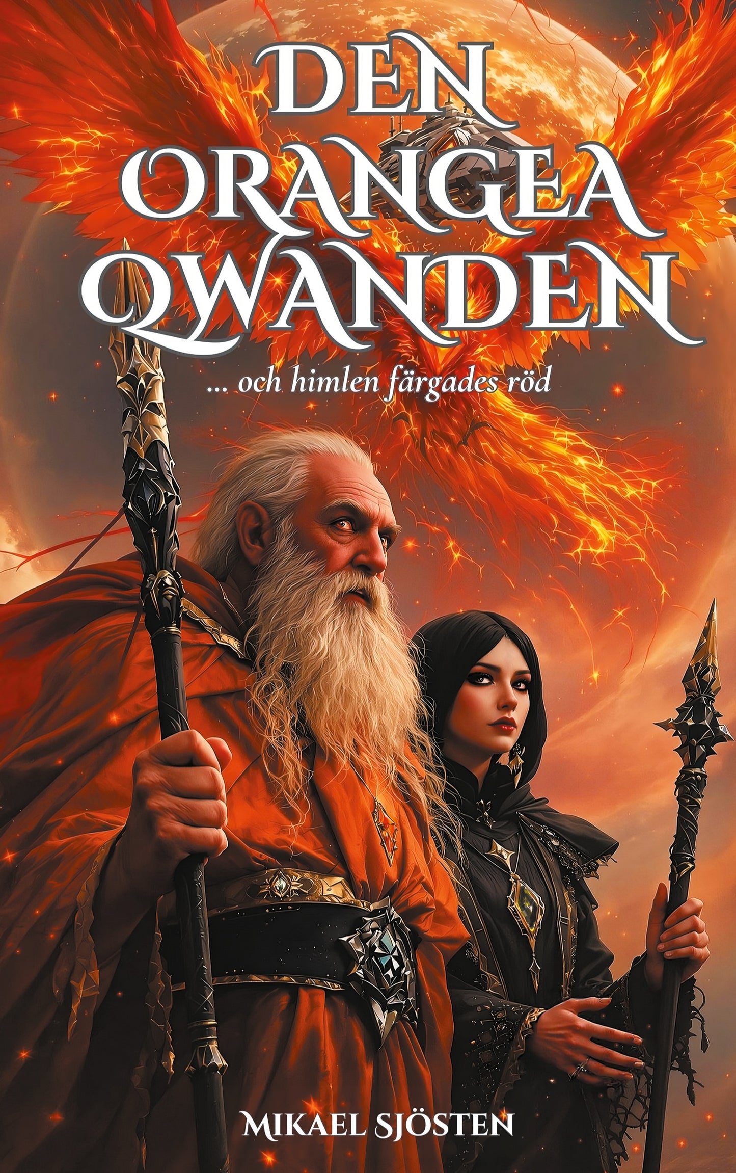 Den orangea Qwanden: ... och himlen färgades röd – E-bok