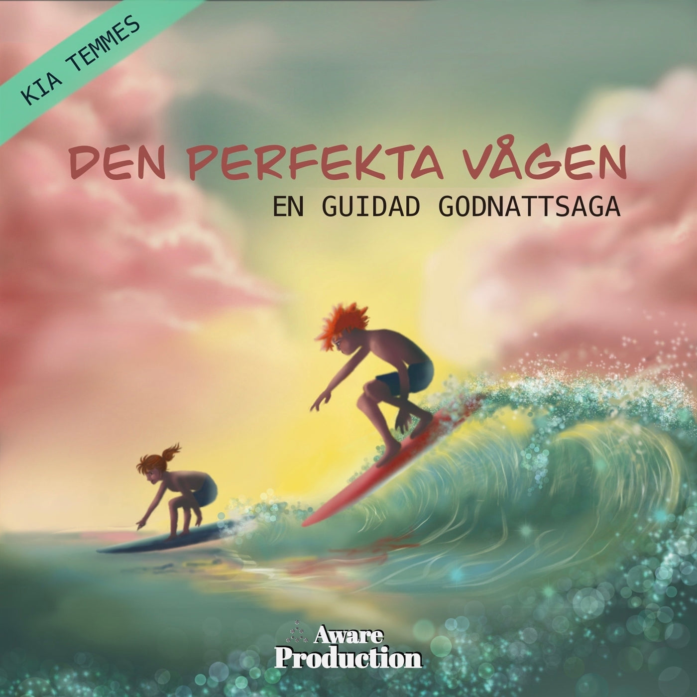 Den perfekta vågen, en guidad godnattsaga – Ljudbok