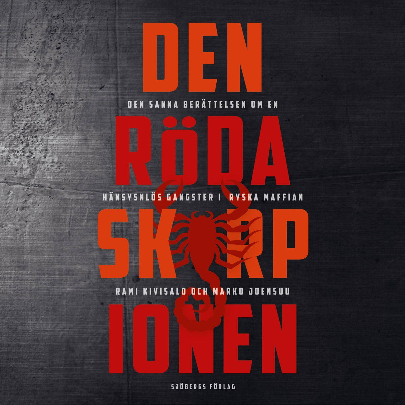Den röda skorpionen – Ljudbok