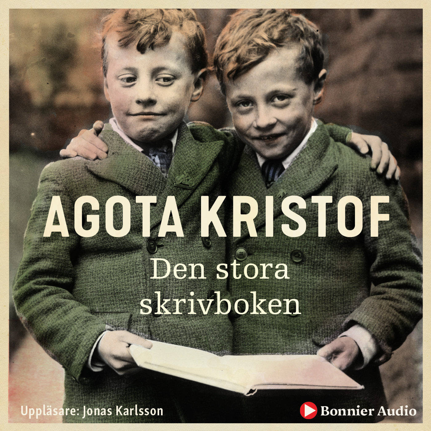 Den stora skrivboken – Ljudbok