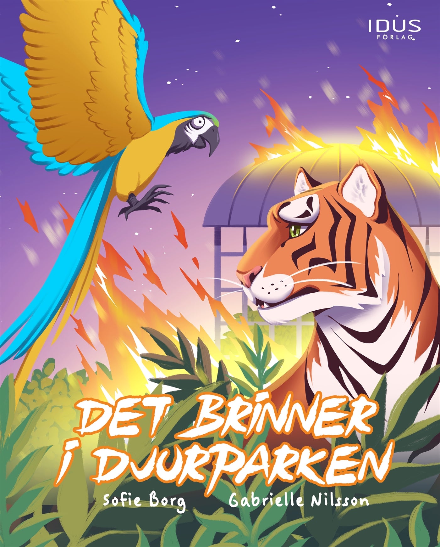 Det brinner i djurparken – E-bok