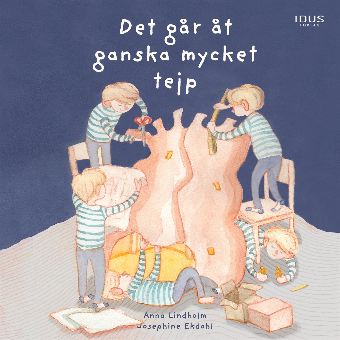 Det går åt ganska mycket tejp – Ljudbok
