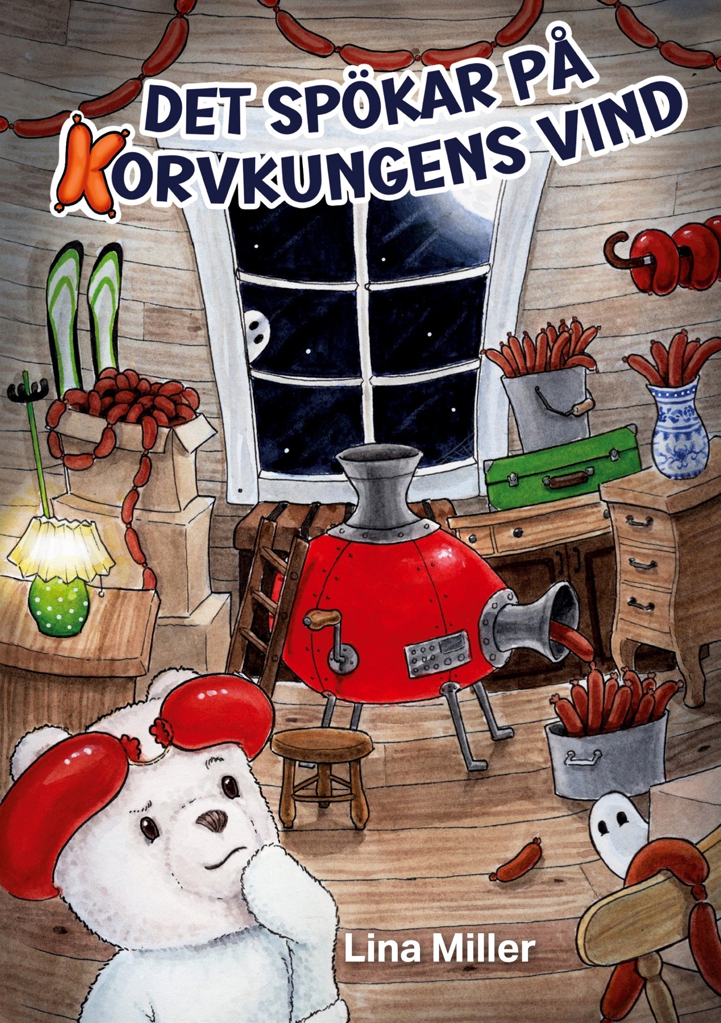 Det spökar på Korvkungens vind – E-bok