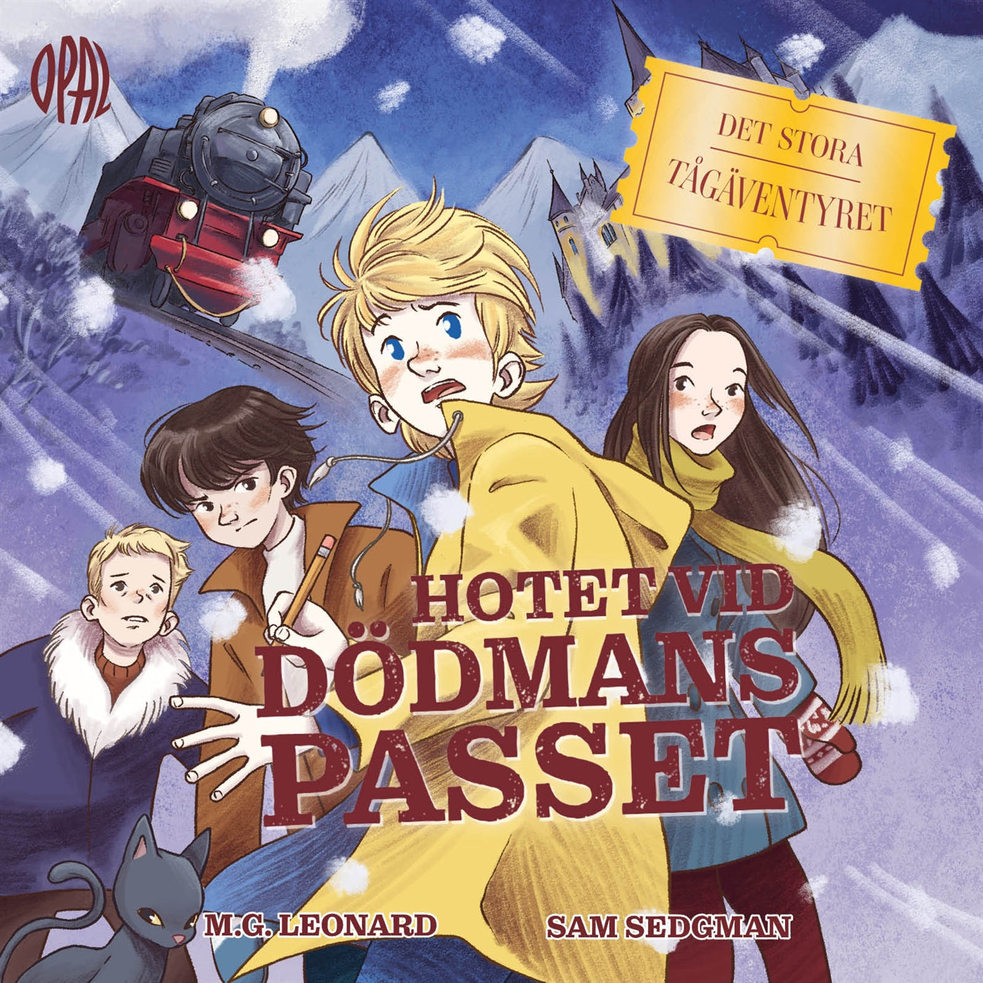 Det stora tågäventyret - Hotet vid Dödmanspasset – Ljudbok