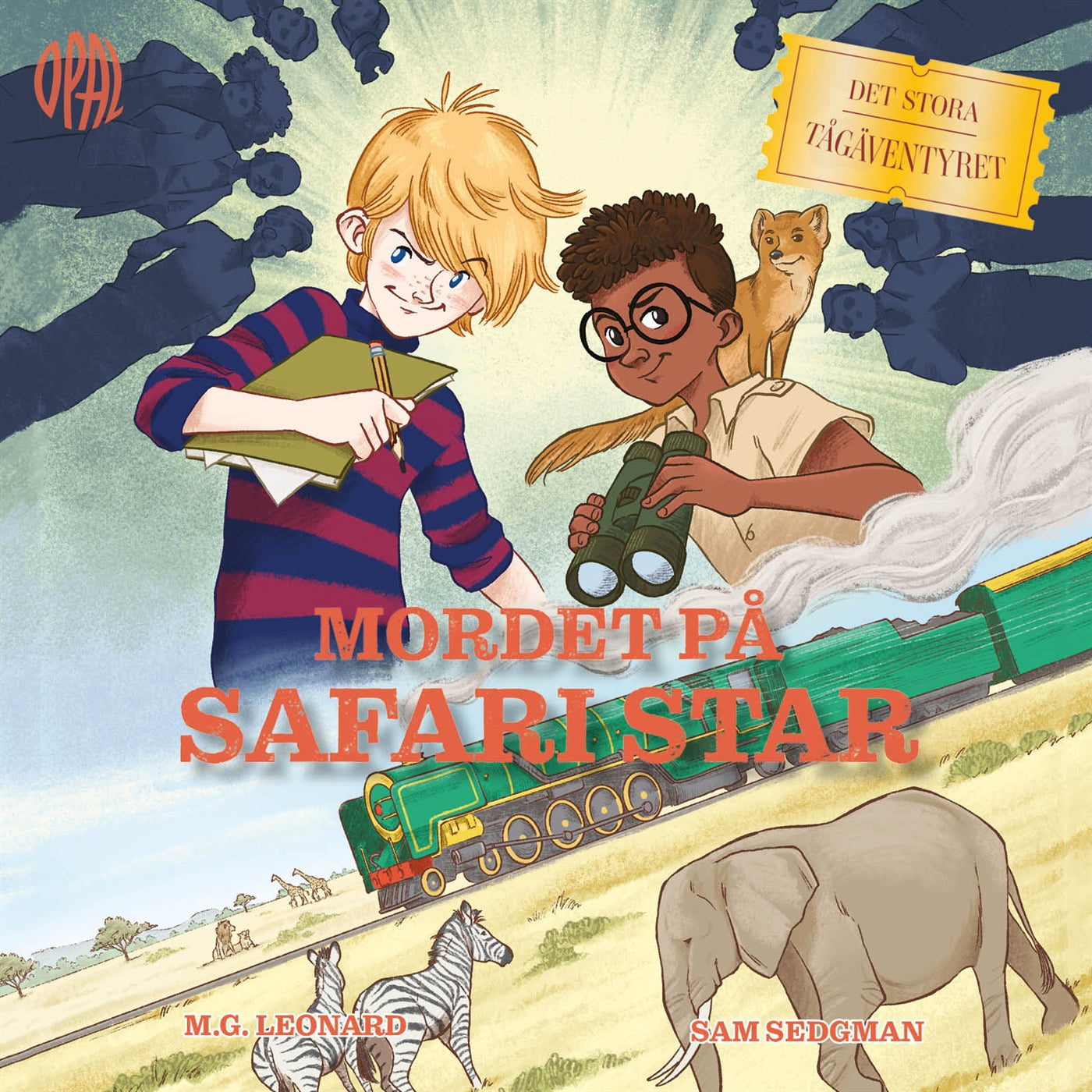 Det stora tågäventyret - Mordet på Safari Star – Ljudbok