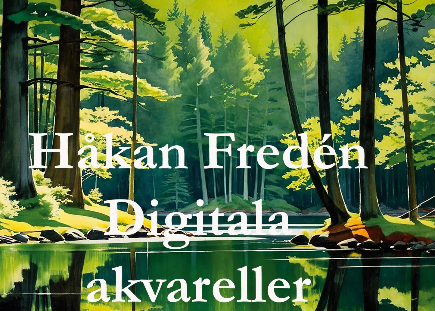 Digitala akvareller – E-bok