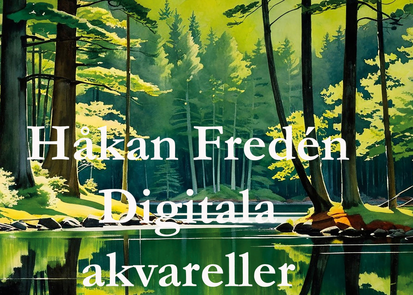 Digitala akvareller – E-bok