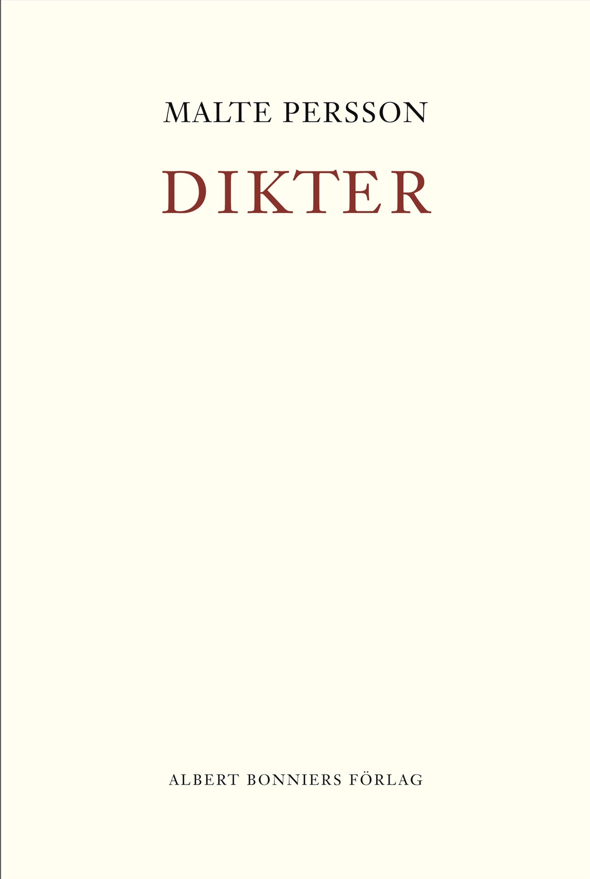 Dikter – E-bok