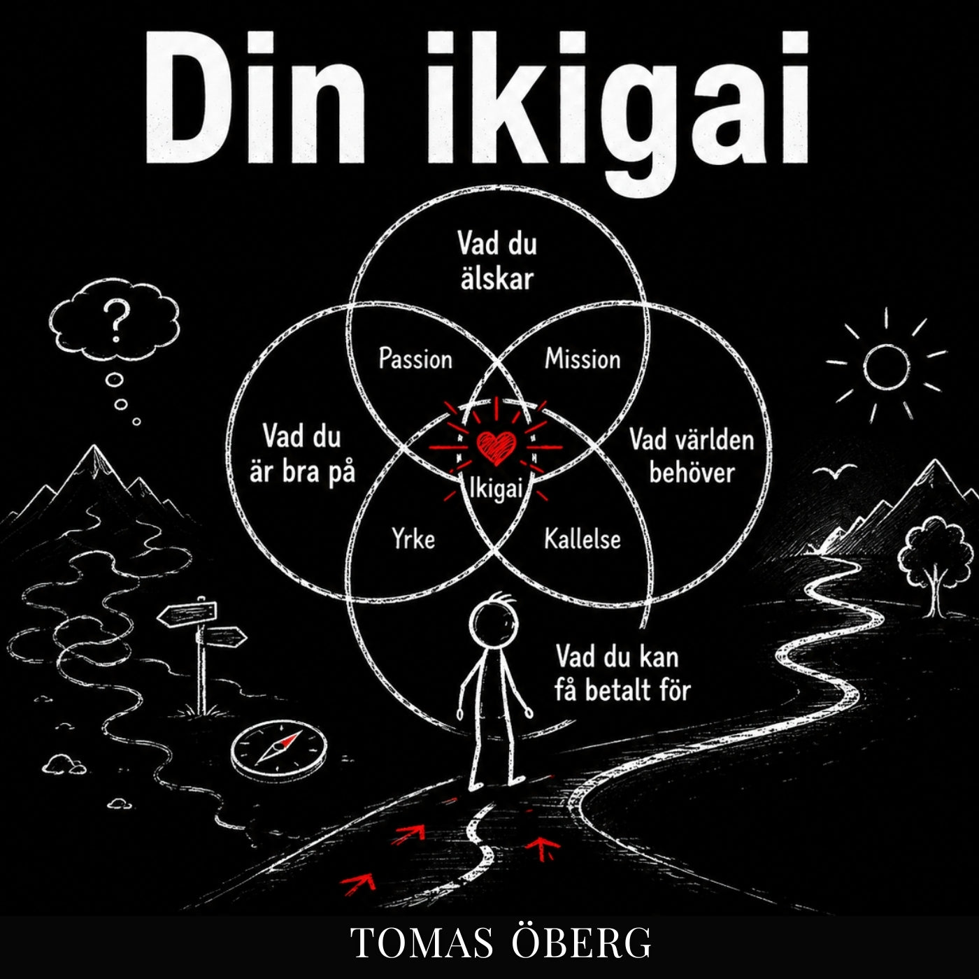 Din Ikigai – En guide till syfte, mening och långvarig lycka – Ljudbok