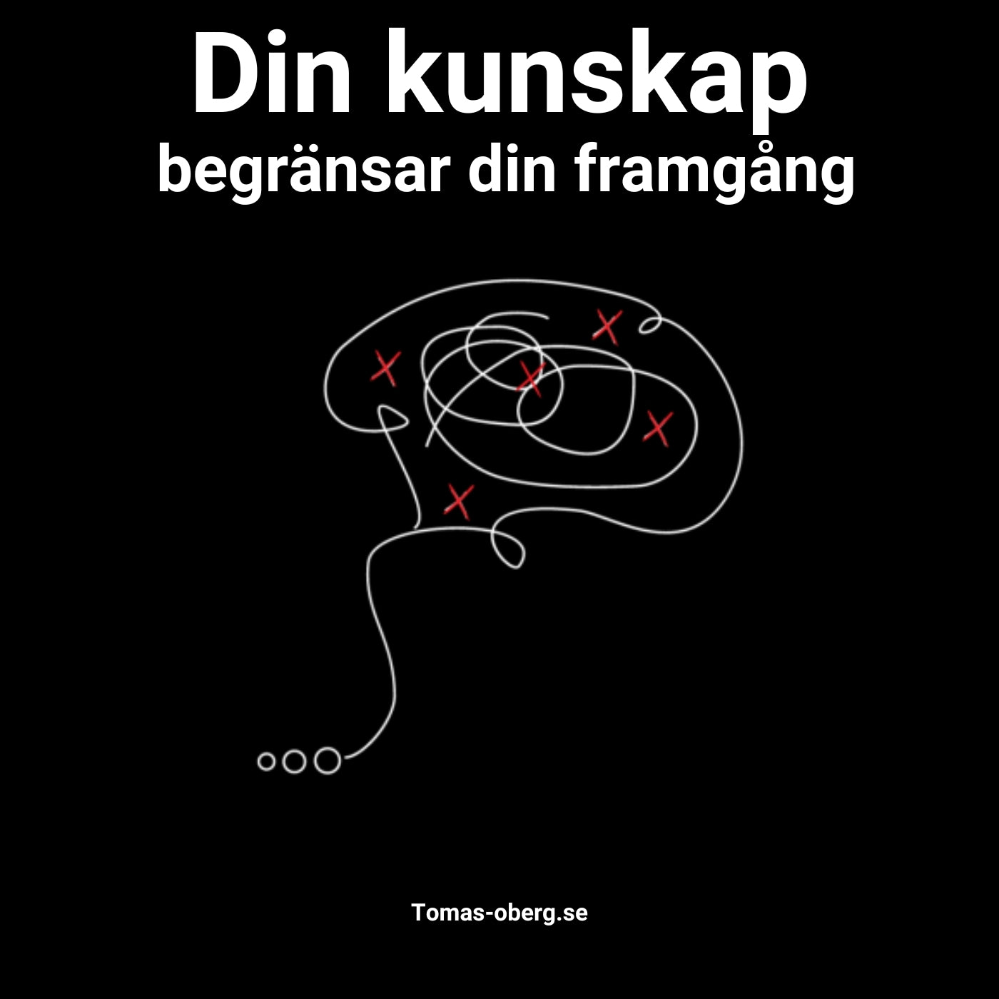 Din kunskap begränsar din framgång – Ljudbok