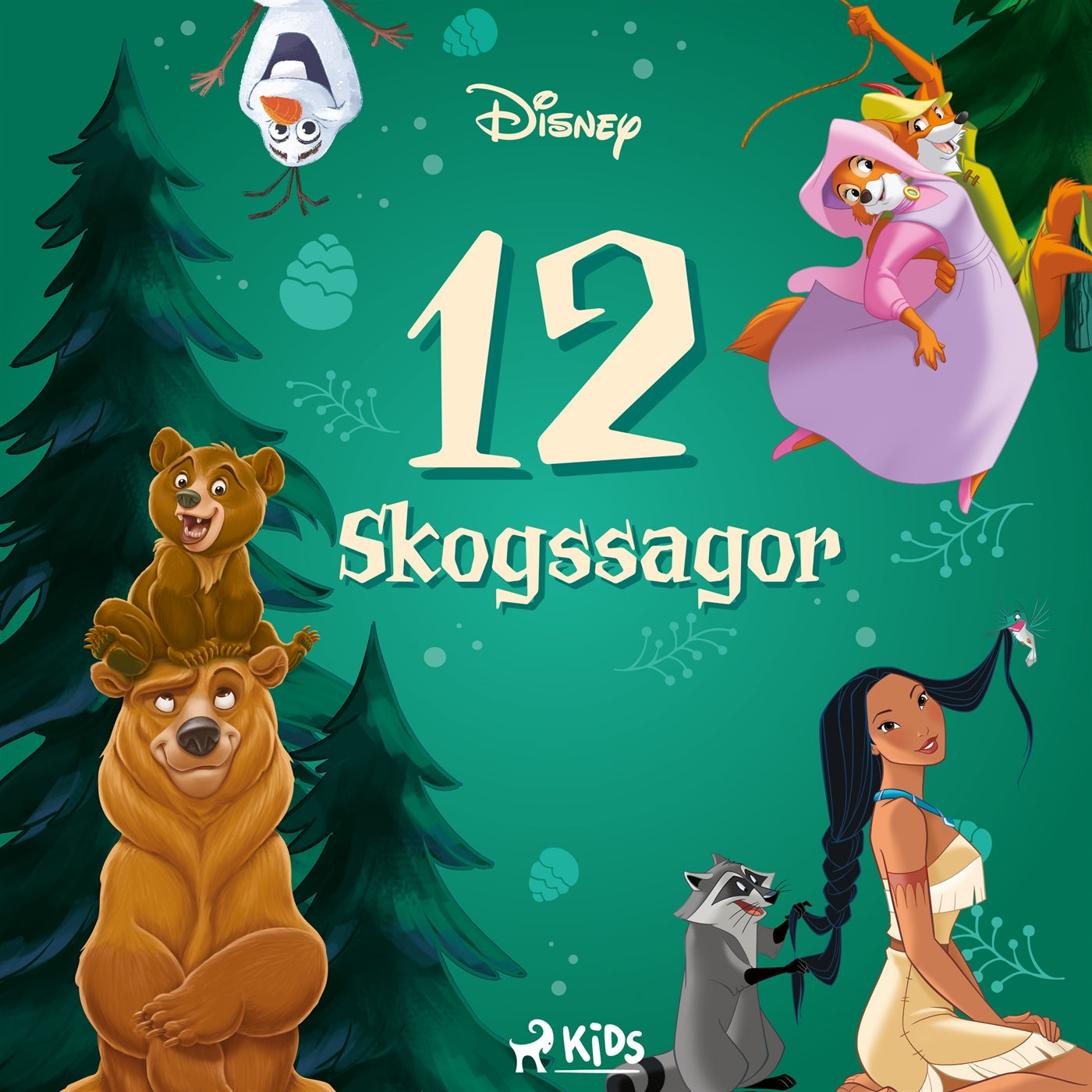 Disney: 12 skogssagor – Ljudbok