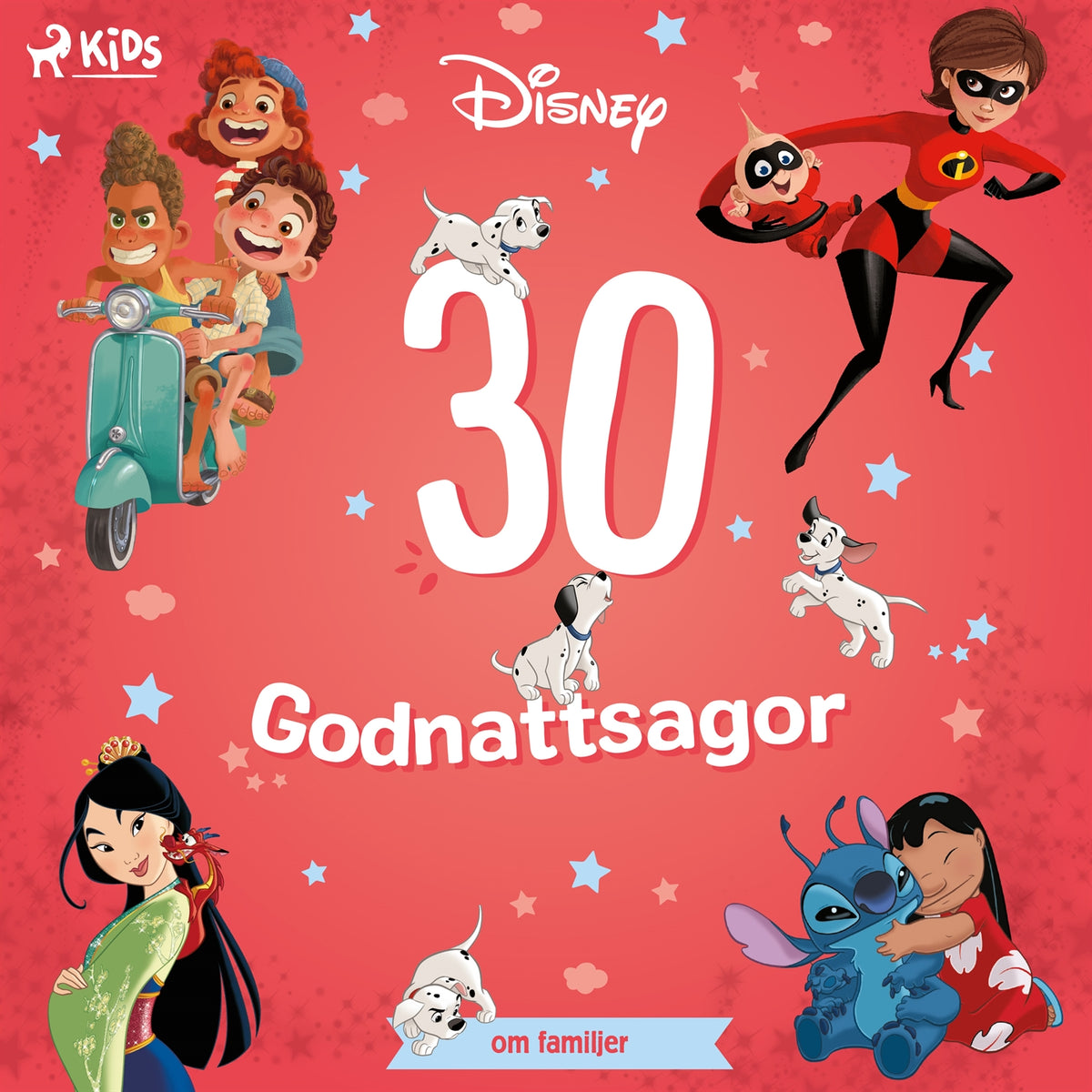 Disney: 30 godnattsagor om familjer – Ljudbok