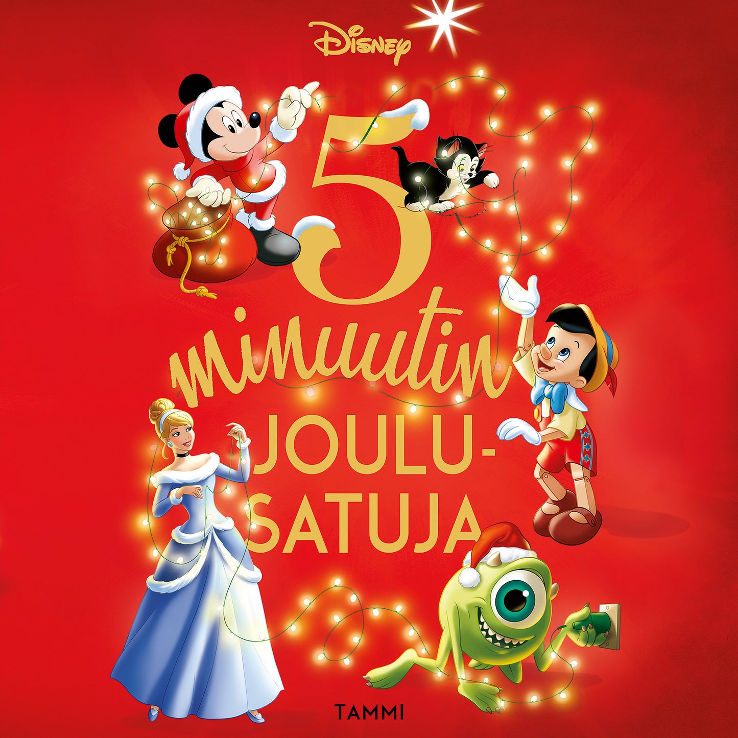 Disney 5 minuutin joulusatuja – Ljudbok