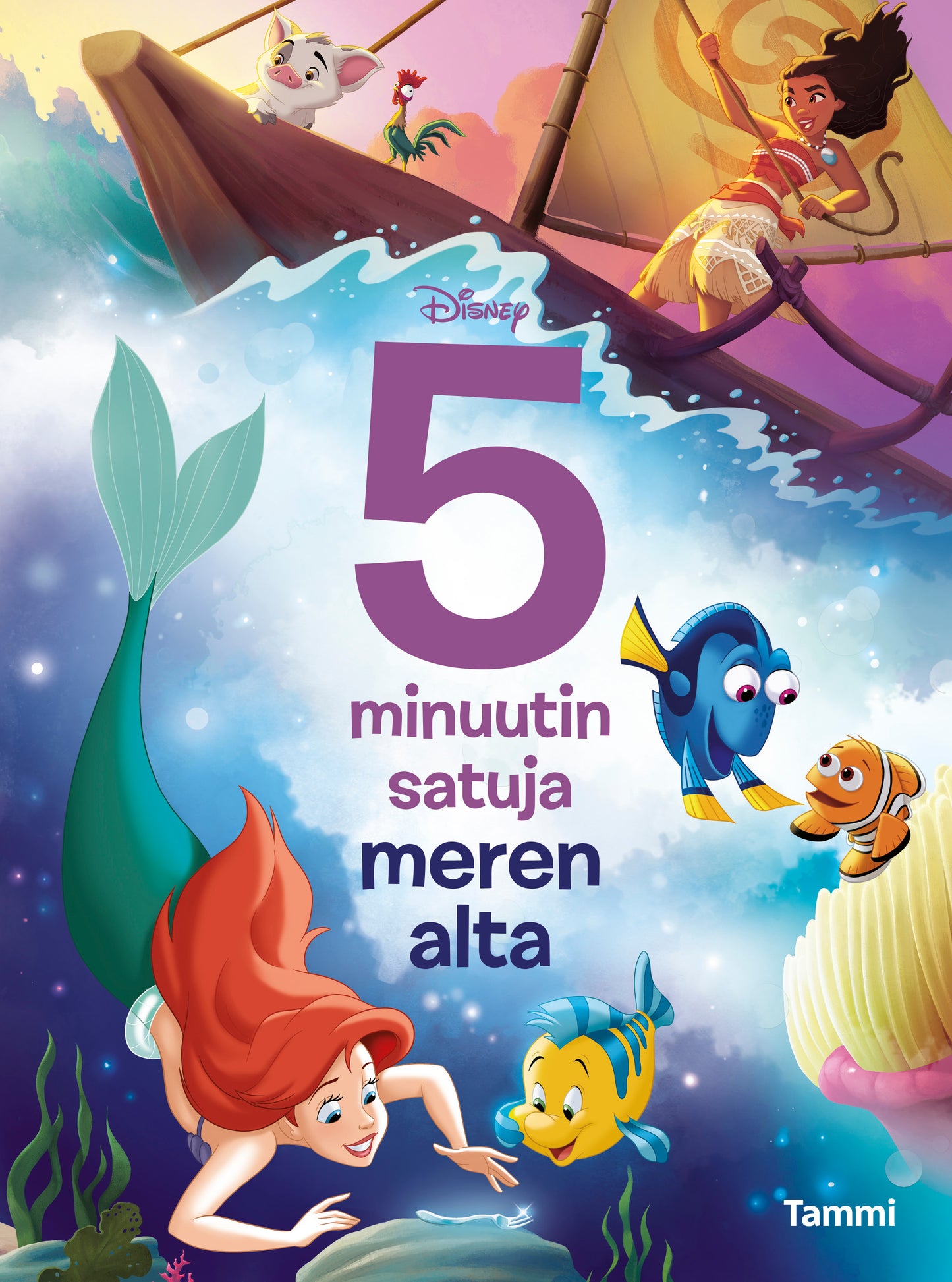 Disney. 5 minuutin satuja meren alta – E-bok