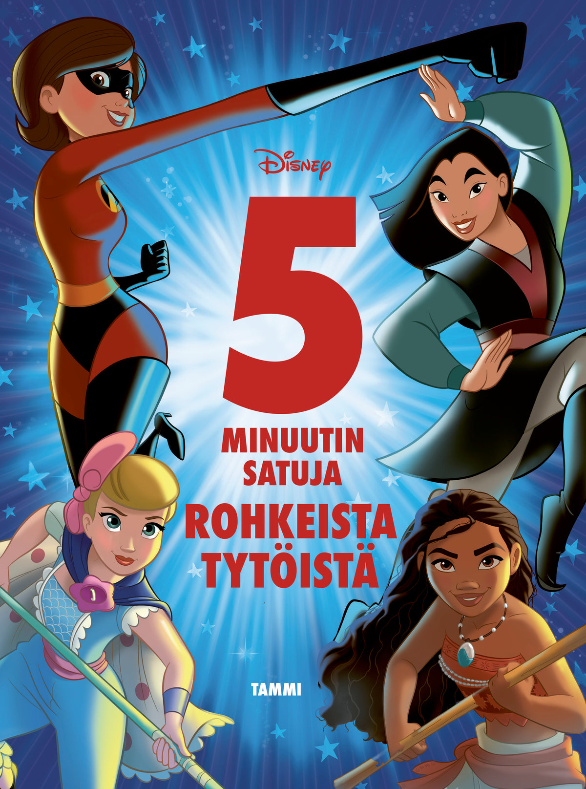 Disney. 5 minuutin satuja rohkeista tytöistä – E-bok