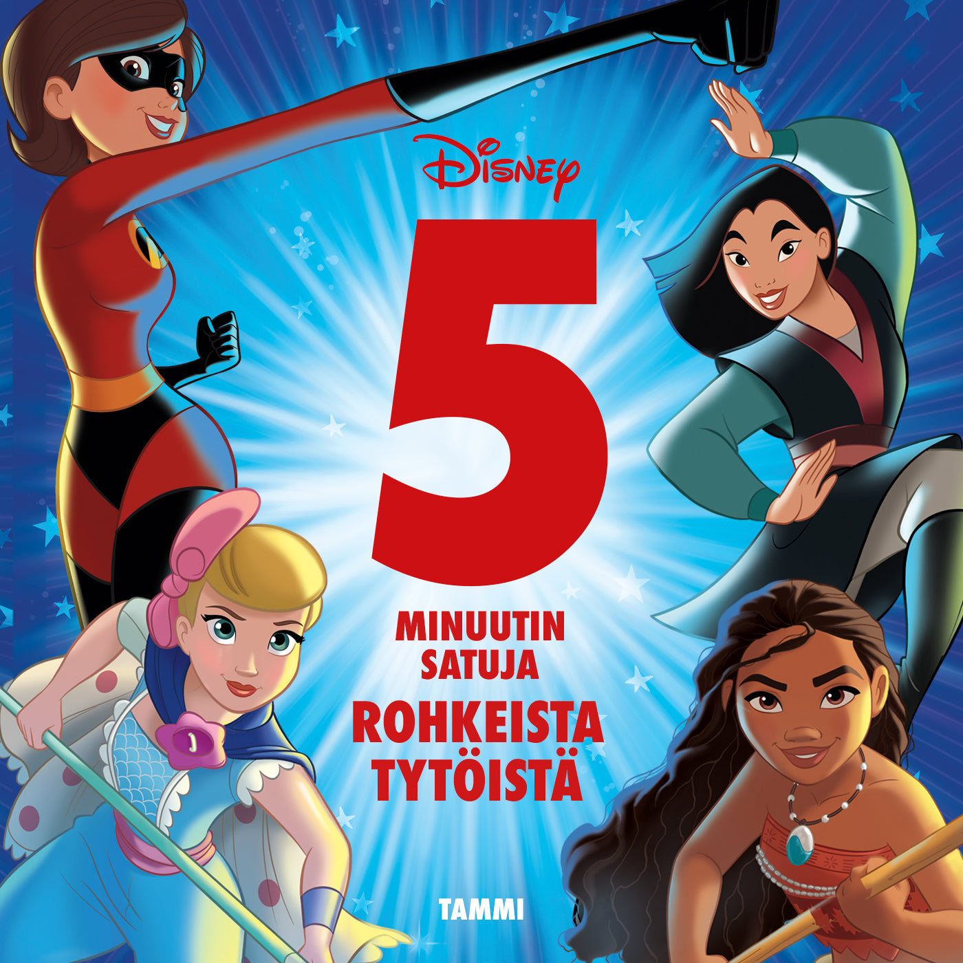 Disney. 5 minuutin satuja rohkeista tytöistä – Ljudbok