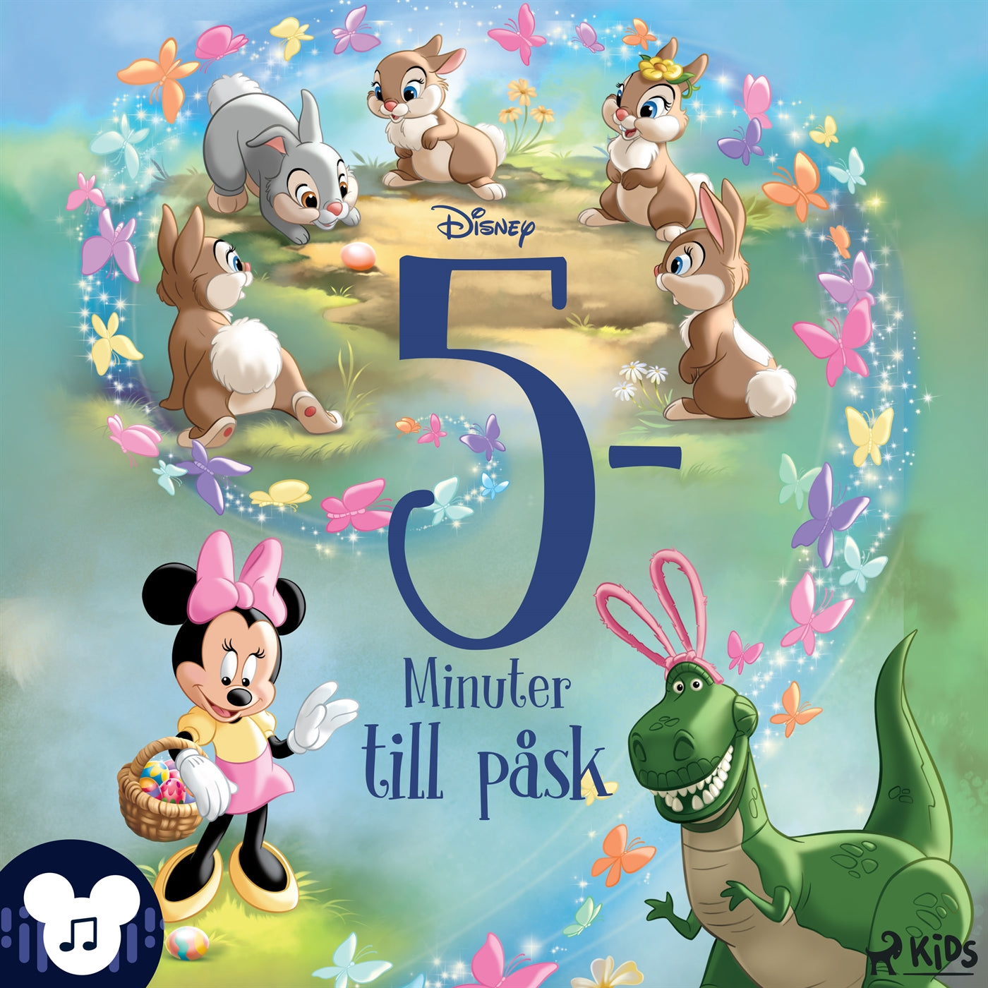 Disney – Fem minuter till påsk – Med ljud och musik! – Ljudbok