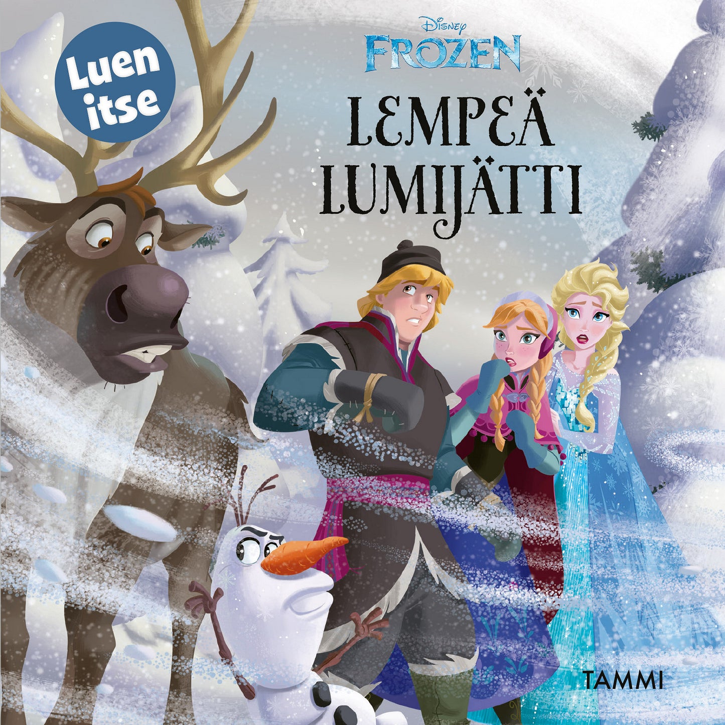 Disney. Frozen. Lempeä lumijätti. Luen itse – Ljudbok