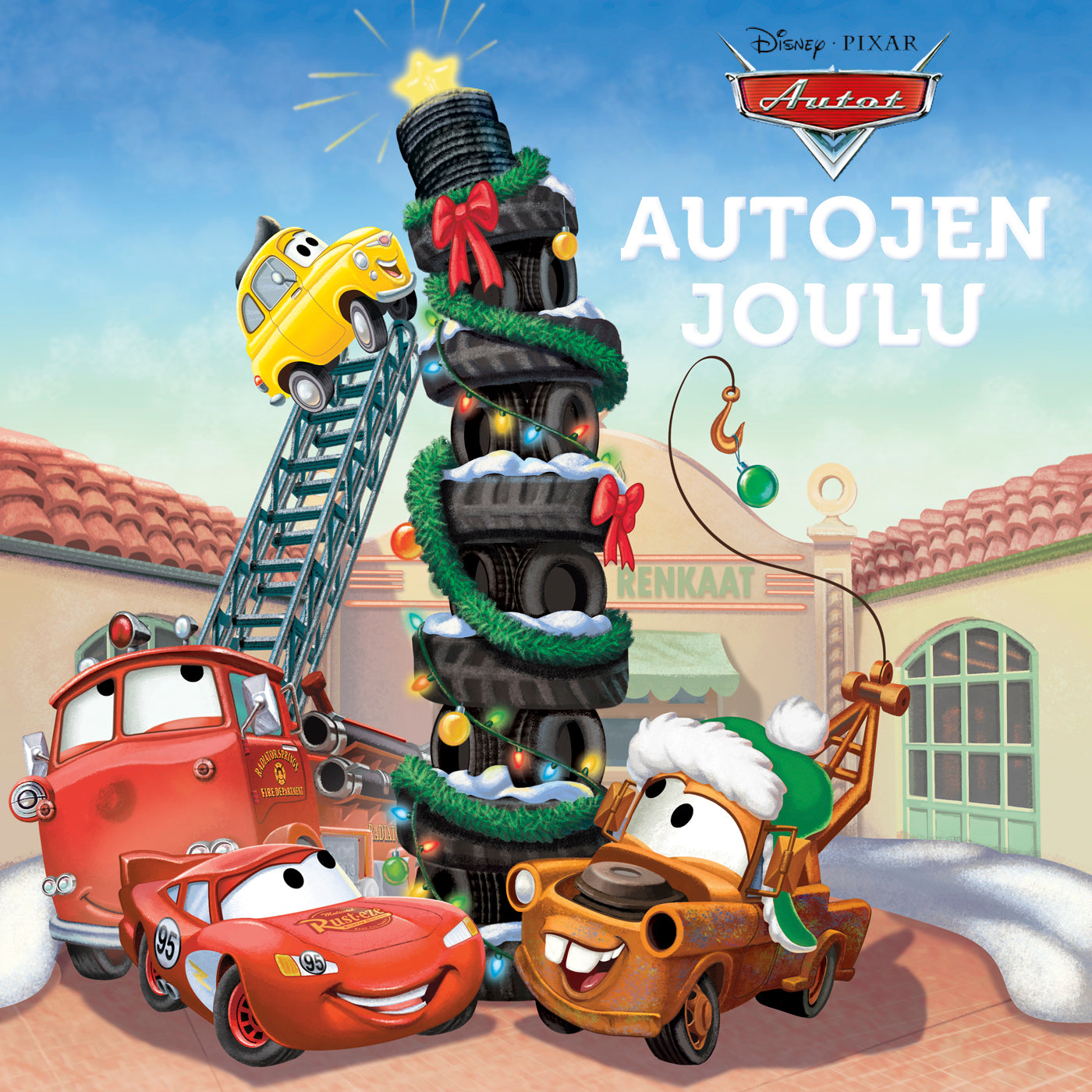 Disney Pixar Autot. Autojen joulu – Ljudbok