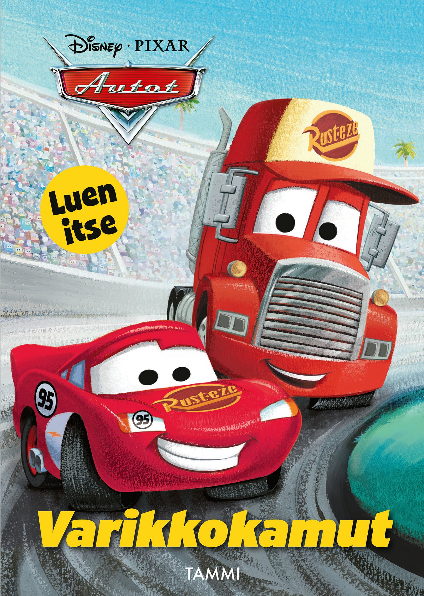 Disney Pixar Autot. Varikkokamut. Luen itse – E-bok