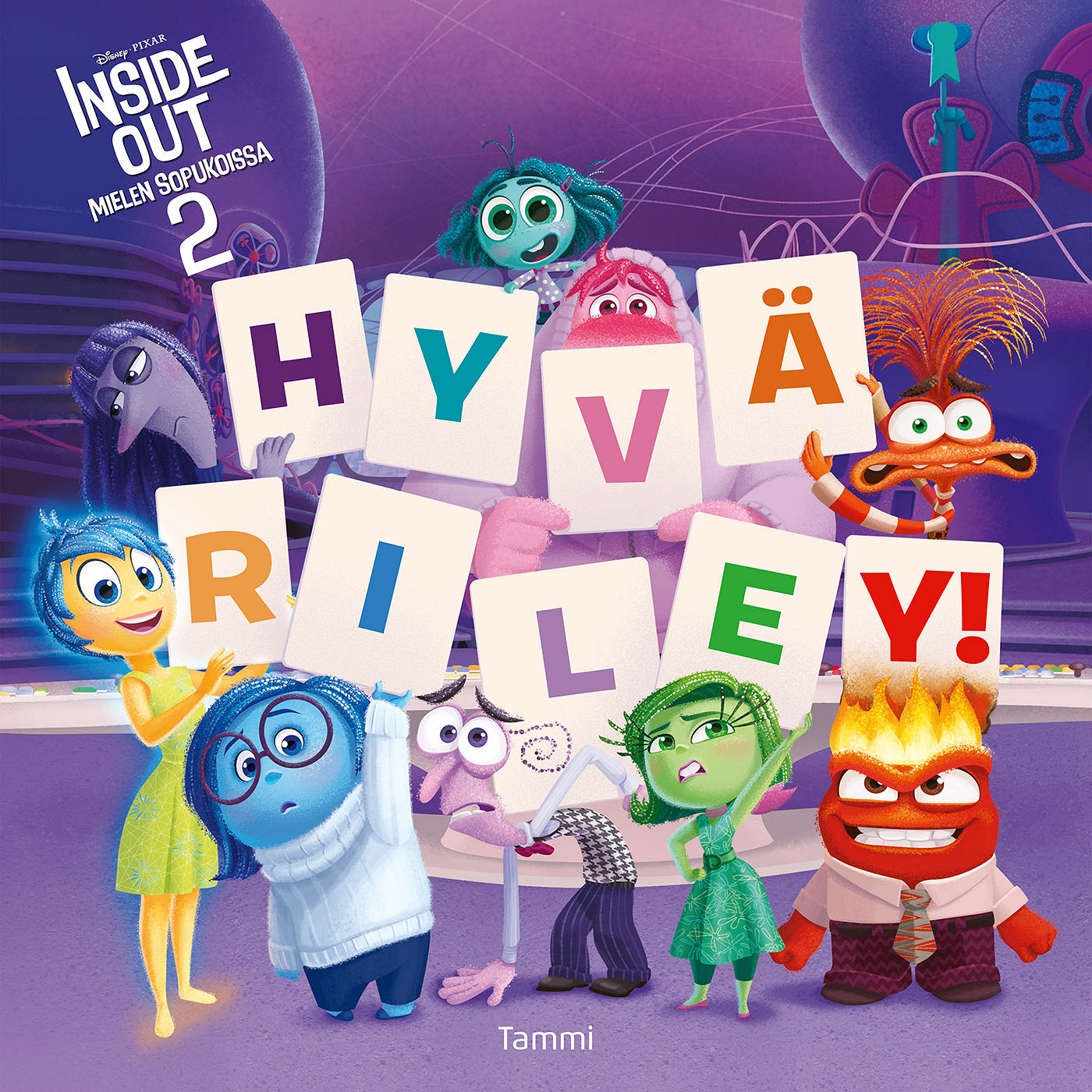 Disney Pixar. Inside Out 2. Hyvä Riley! – Ljudbok