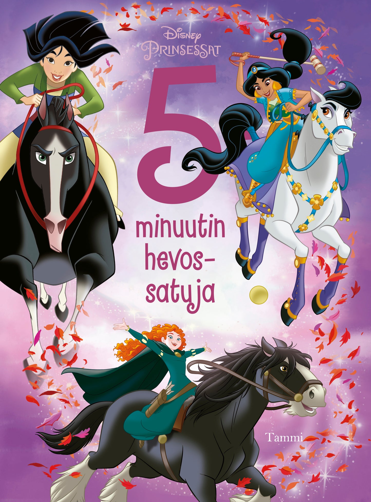 Disney Prinsessat. 5 minuutin hevossatuja – E-bok