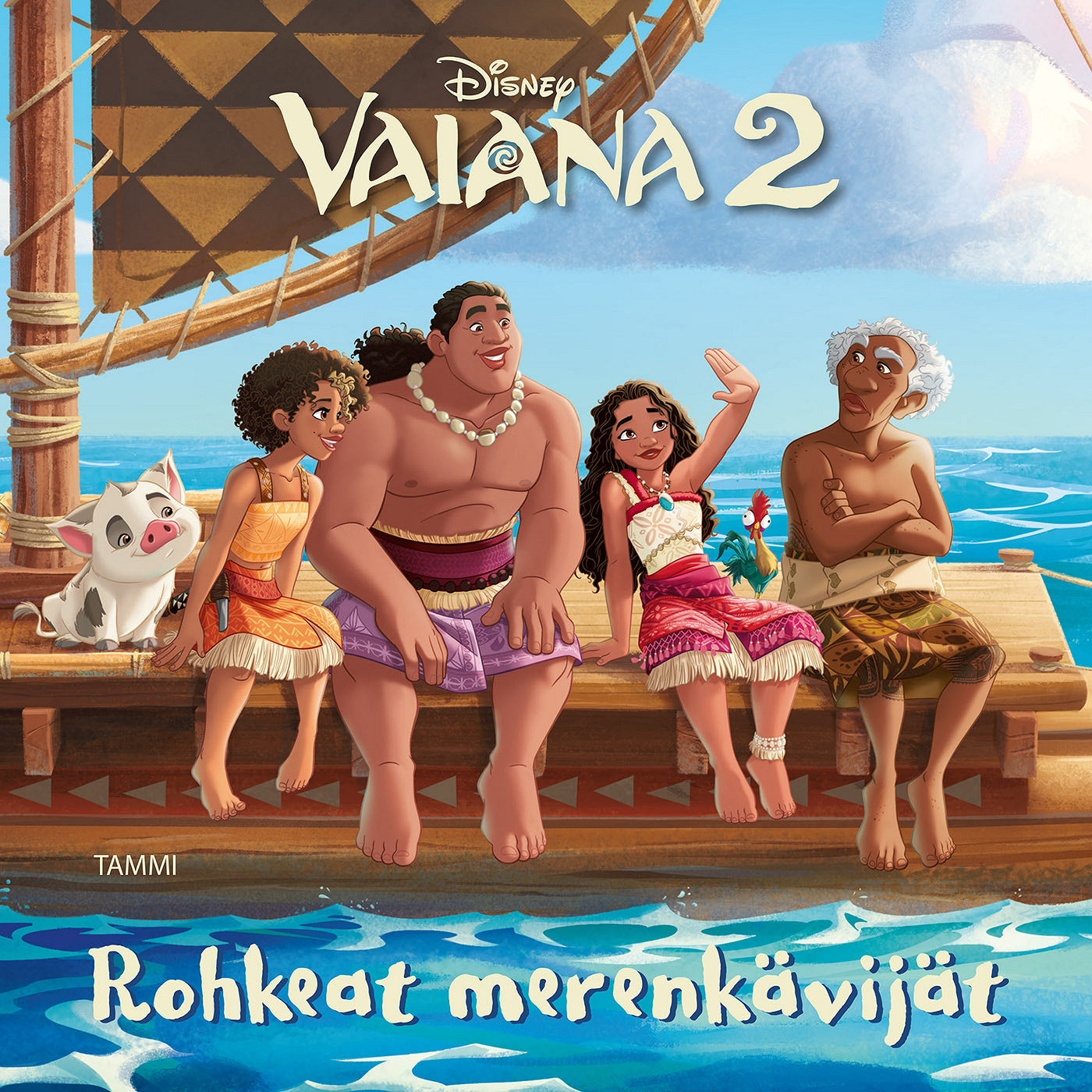 Disney. Vaiana 2. Rohkeat merenkävijät – Ljudbok