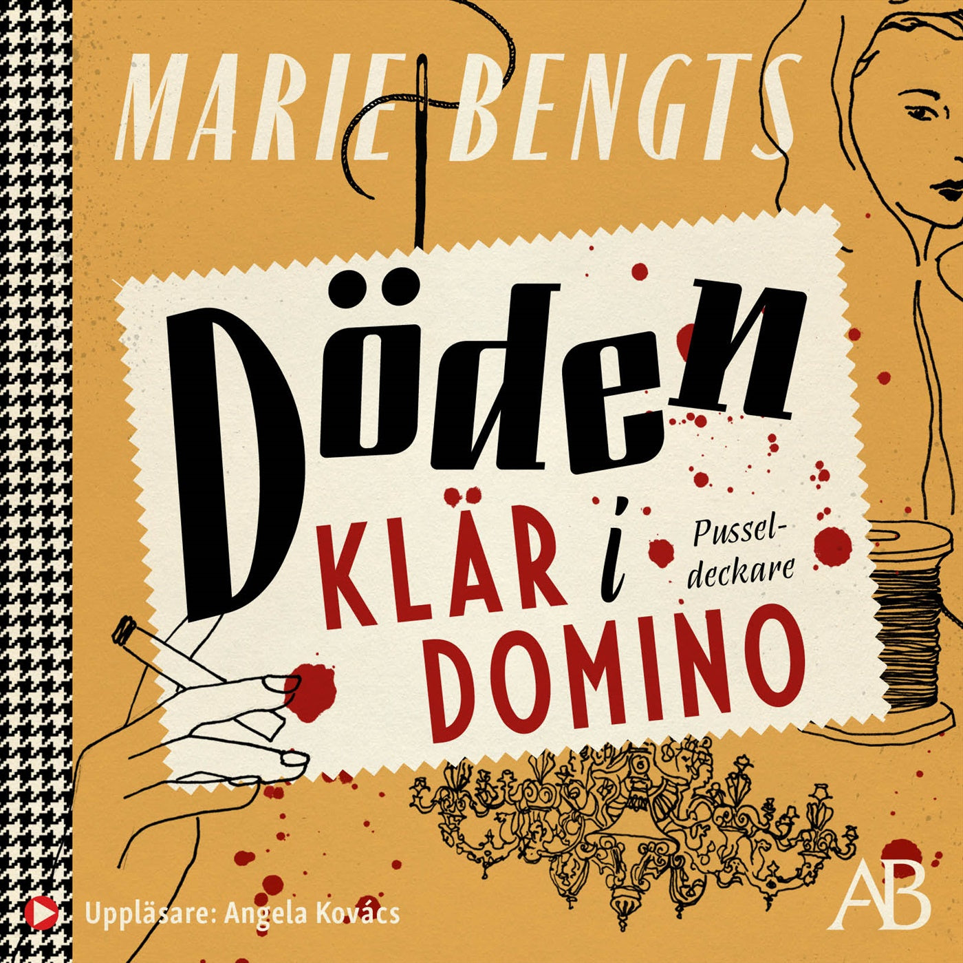 Döden klär i domino – Ljudbok