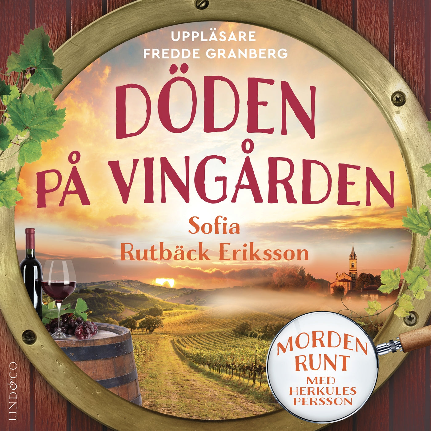 Döden på vingården – Ljudbok