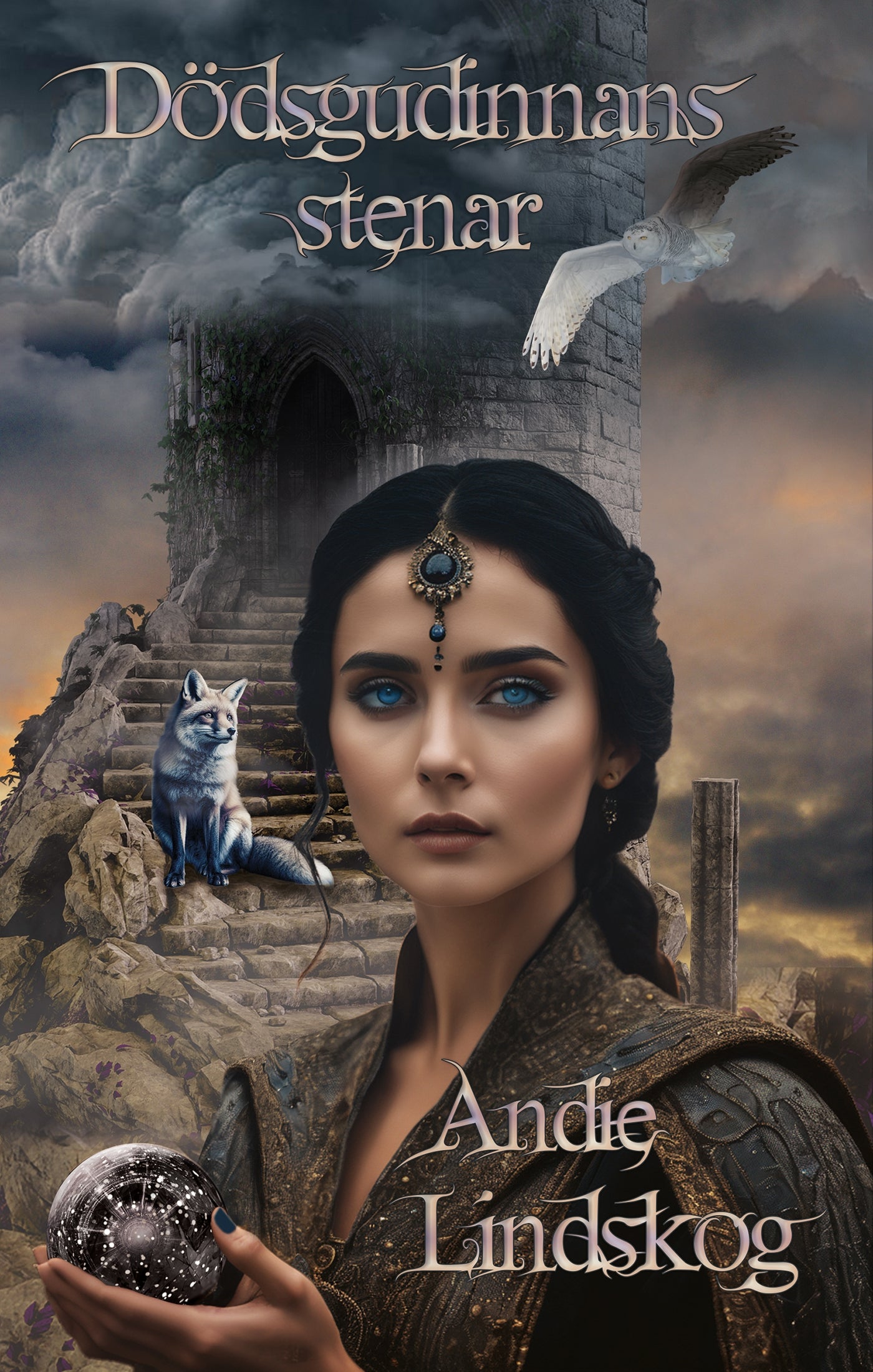 Dödsgudinnans stenar – E-bok
