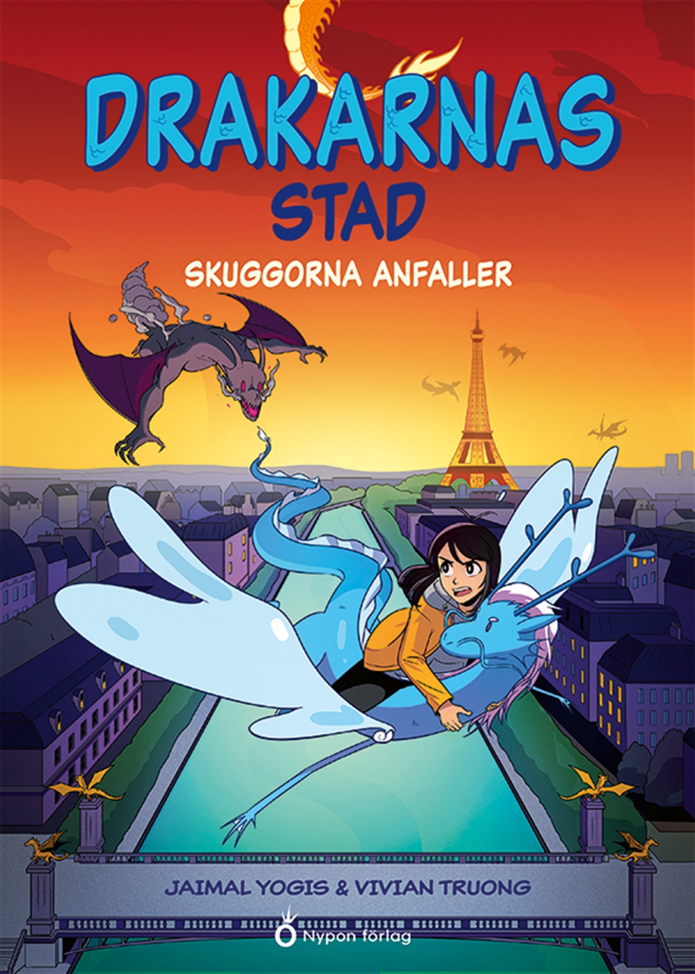 Drakarnas stad - Skuggorna anfaller – E-bok