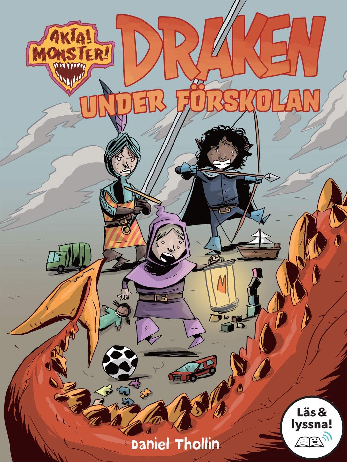 Draken under förskolan (Läs & lyssna) – E-bok