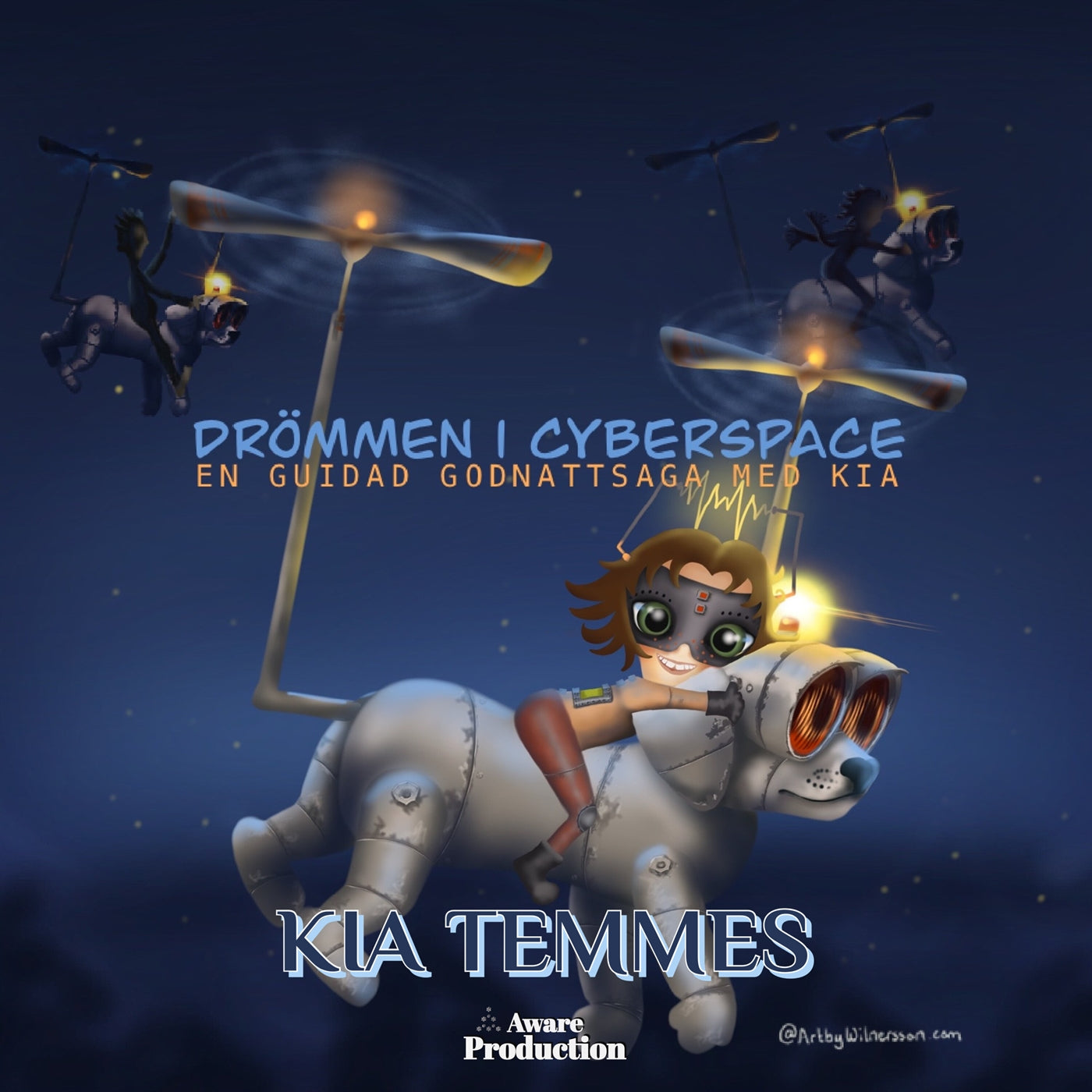 Drömmen i cyberspace, en guidad godnattsaga – Ljudbok