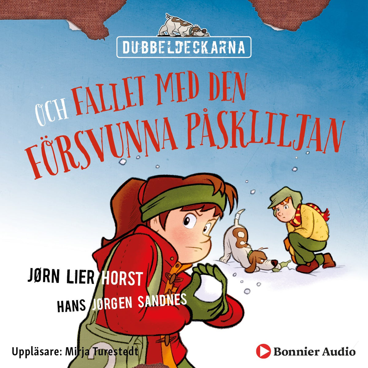 Dubbeldeckarna och fallet med den försvunna påskliljan – Ljudbok