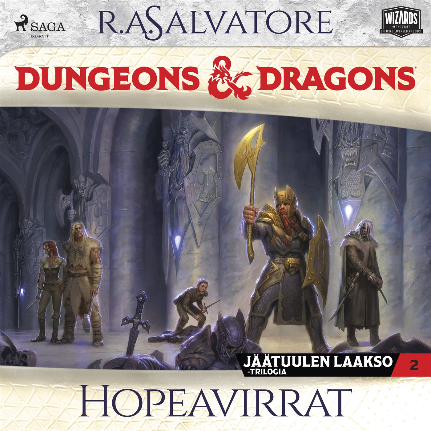 Dungeons & Dragons – Jäätuulen laakso: Hopeavirrat – Ljudbok