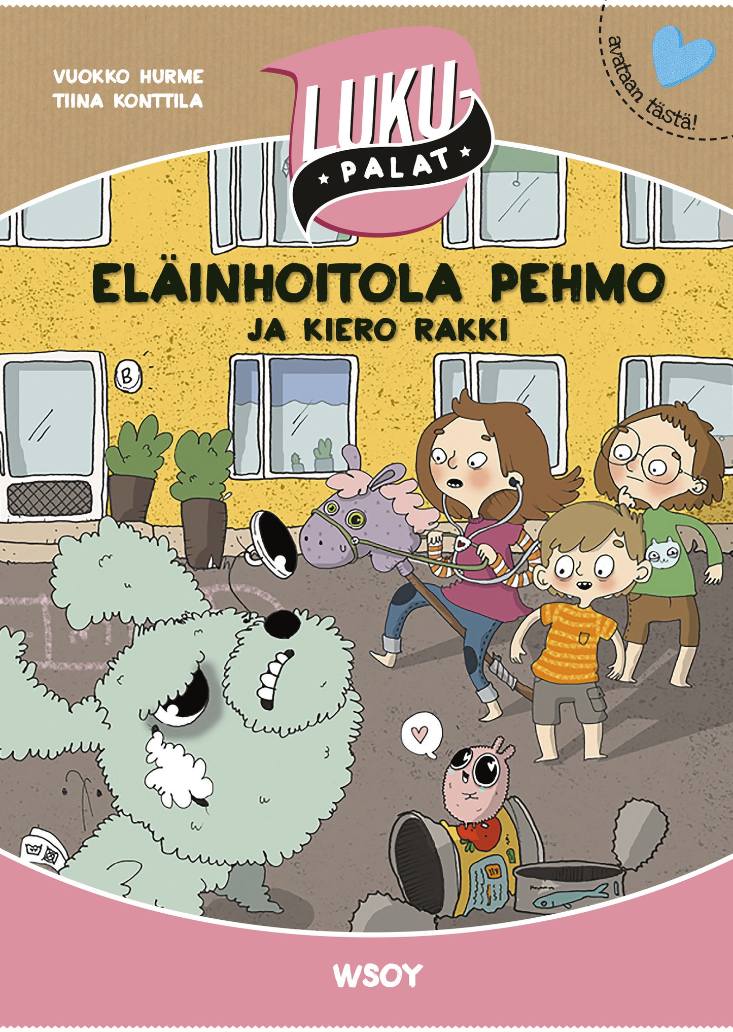Eläinhoitola Pehmo ja kiero Rakki – E-bok