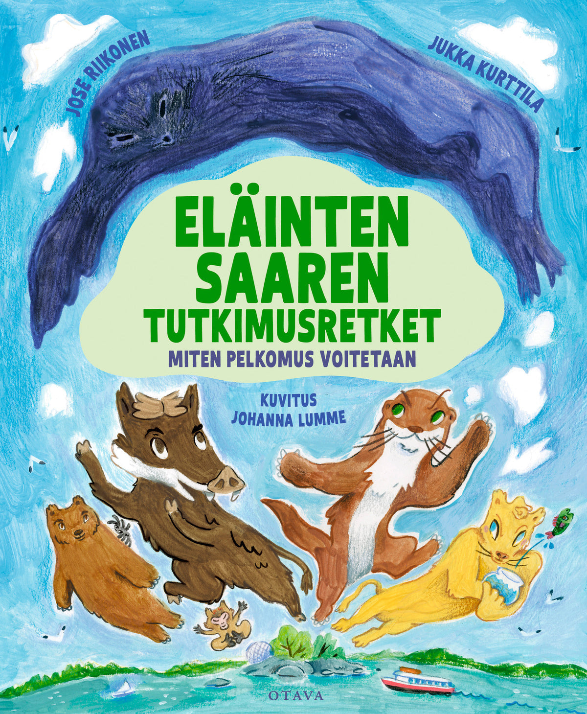 Eläinten saaren tutkimusretket – Miten Pelkomus voitetaan – E-bok