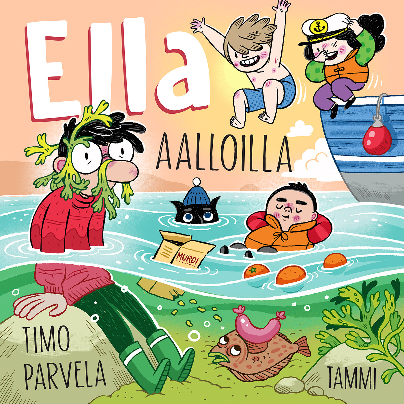 Ella aalloilla – Ljudbok