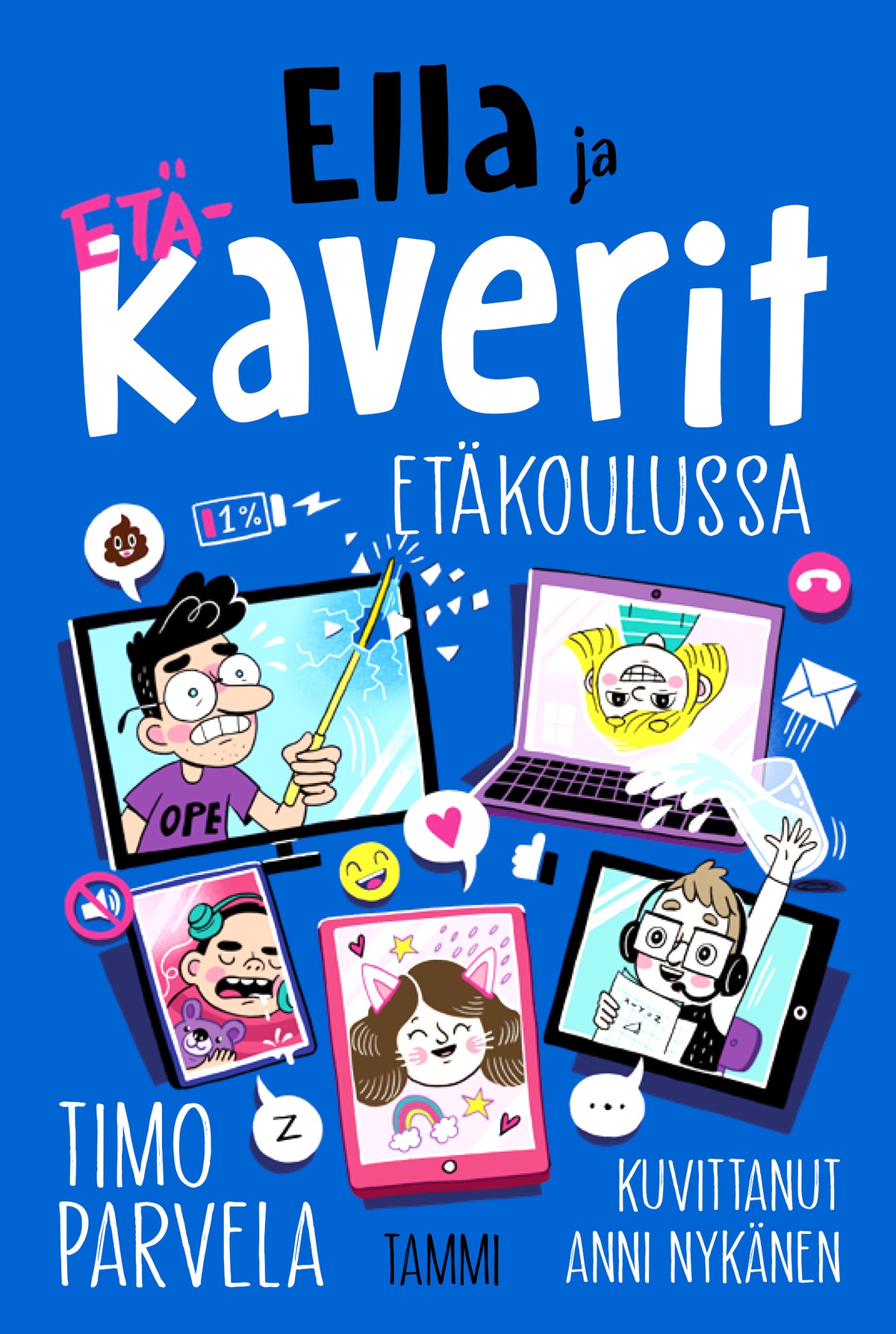 Ella ja kaverit etäkoulussa – E-bok