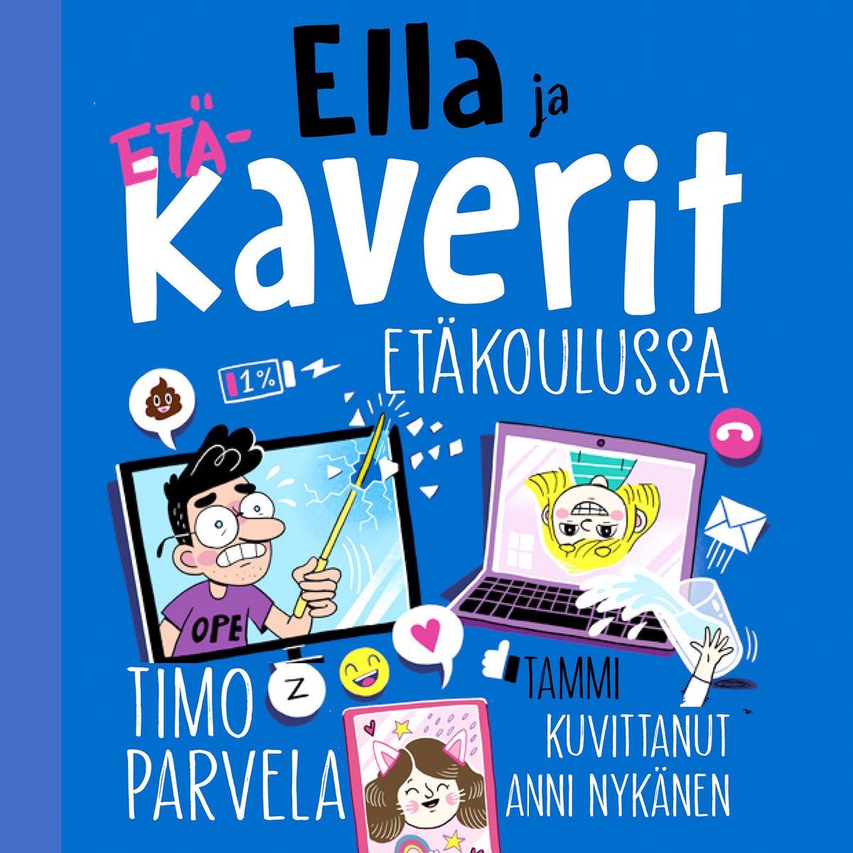 Ella ja kaverit etäkoulussa – Ljudbok
