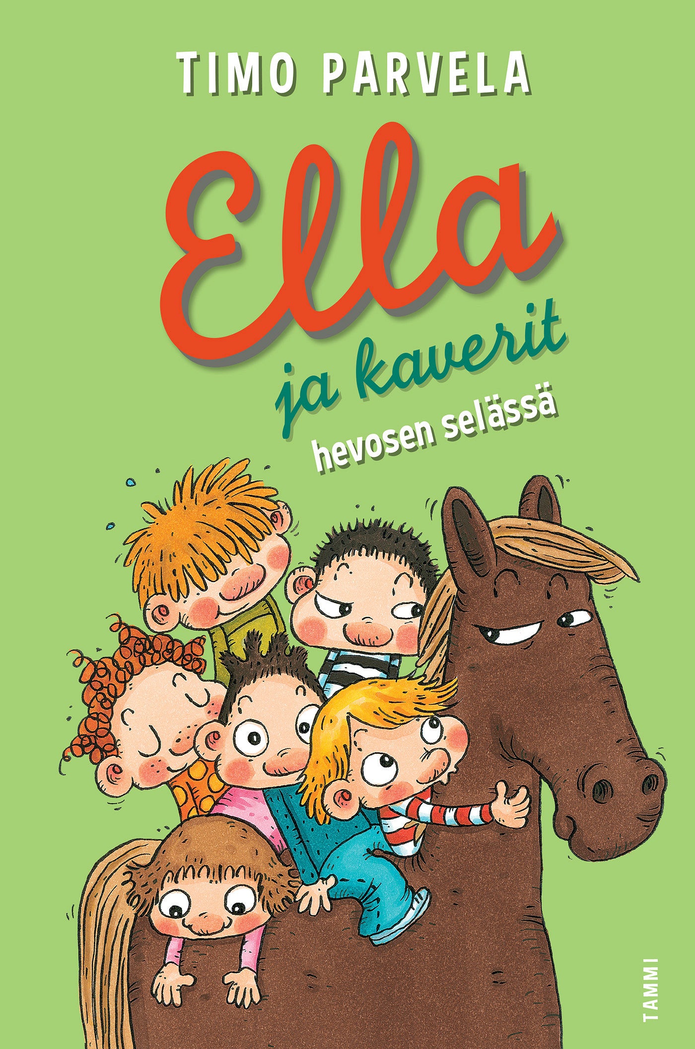 Ella ja kaverit hevosen selässä – E-bok