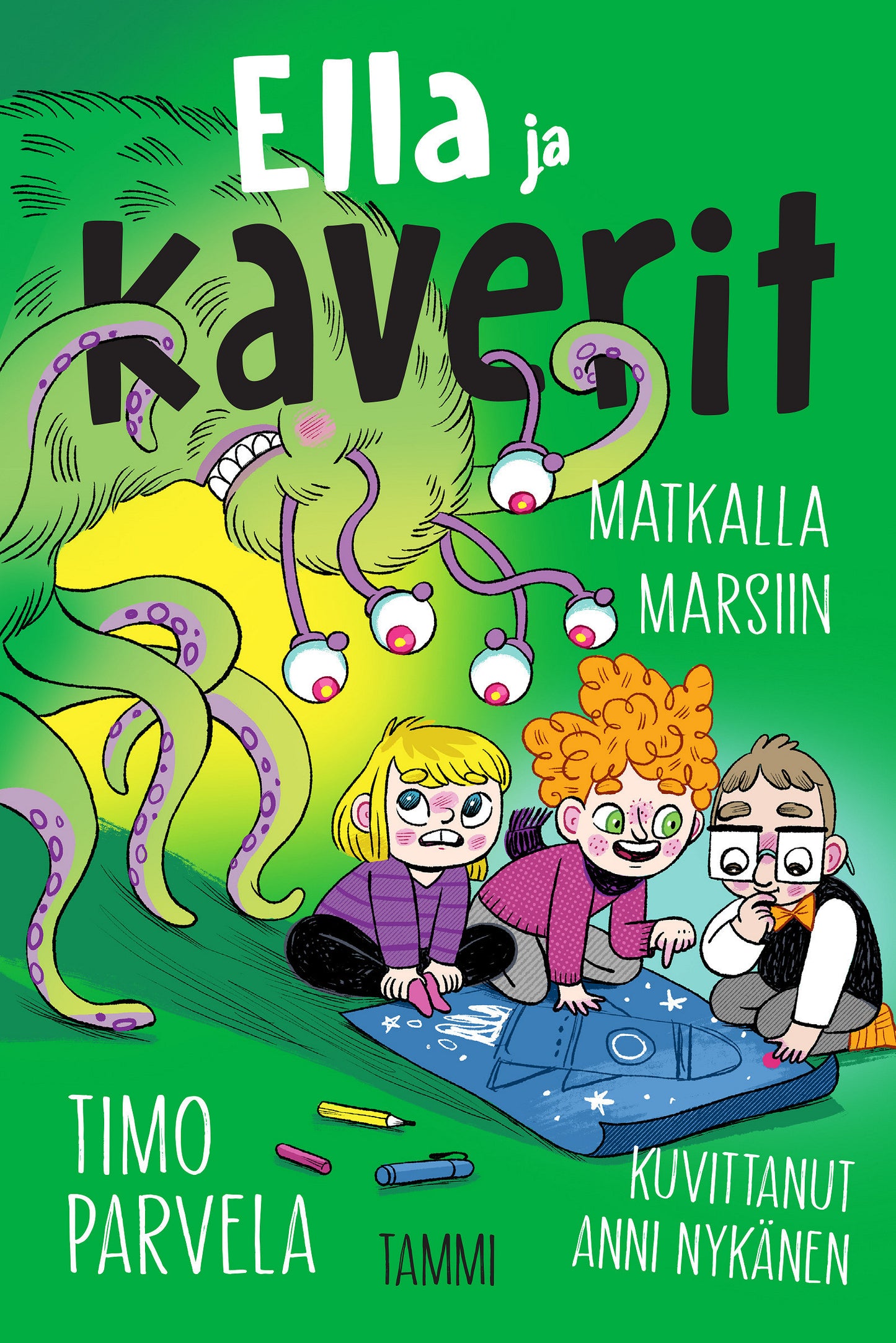 Ella ja kaverit matkalla Marsiin – E-bok