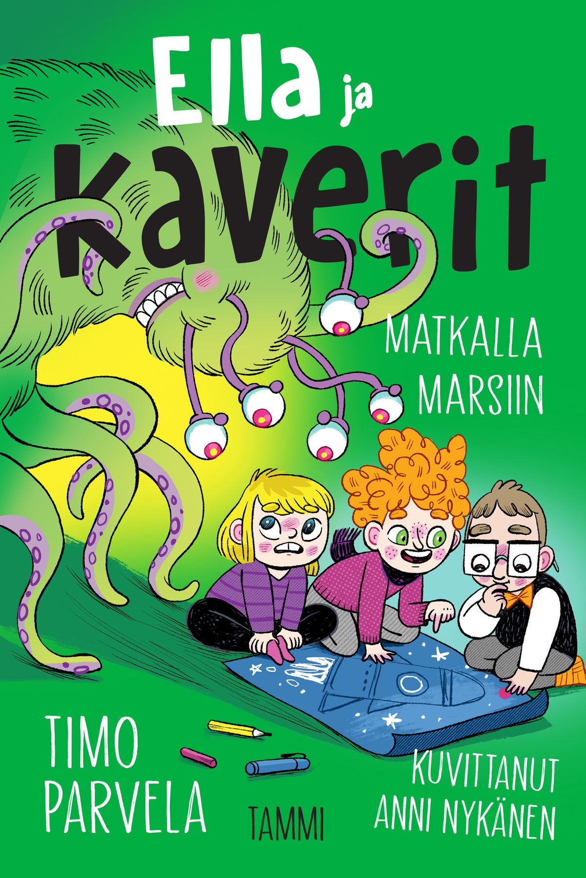 Ella ja kaverit matkalla Marsiin – E-bok