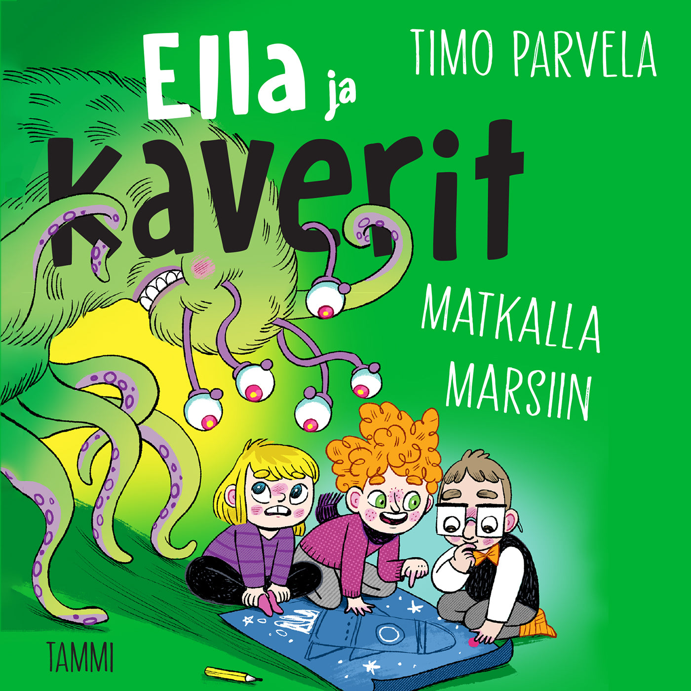 Ella ja kaverit matkalla Marsiin – Ljudbok