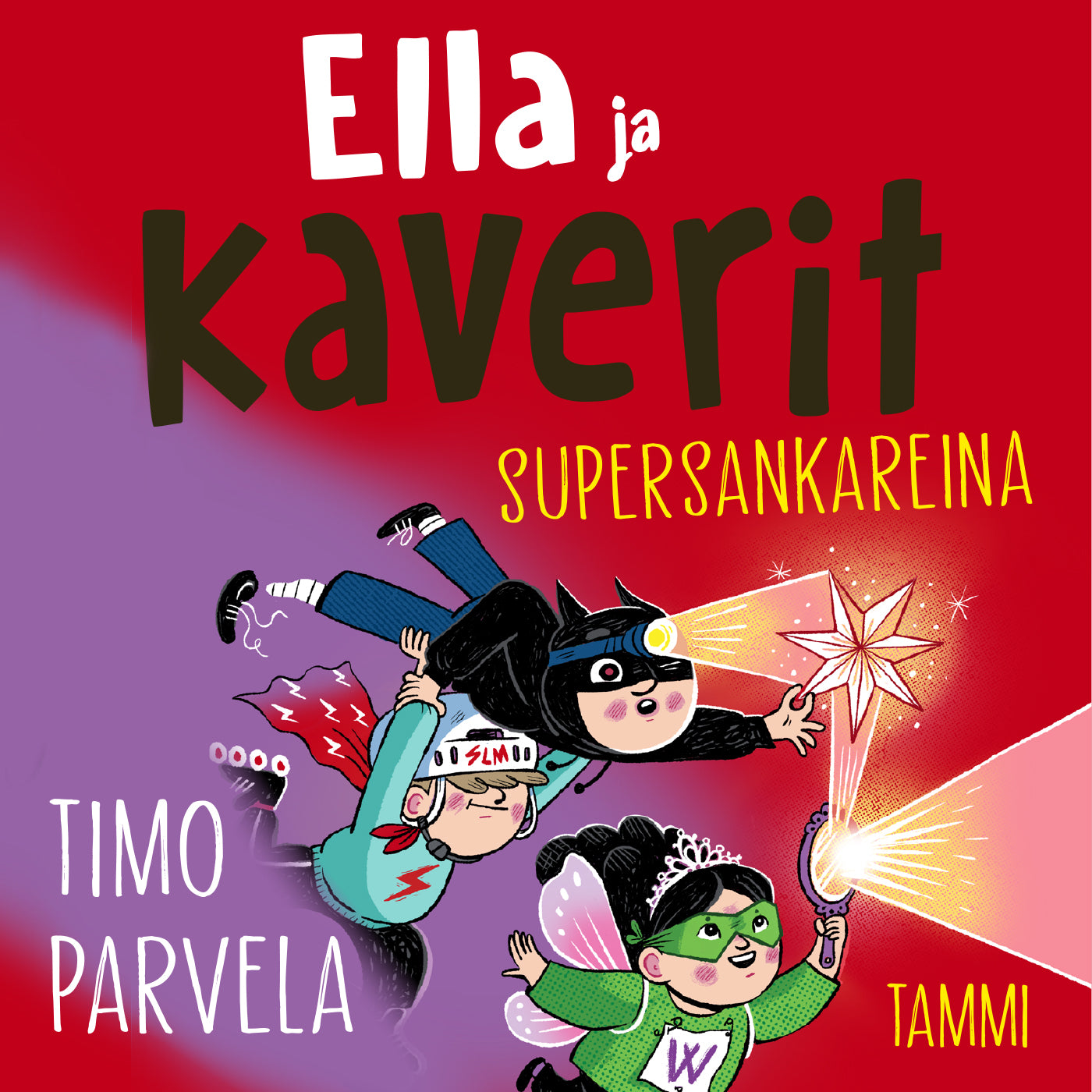 Ella ja kaverit supersankareina – Ljudbok