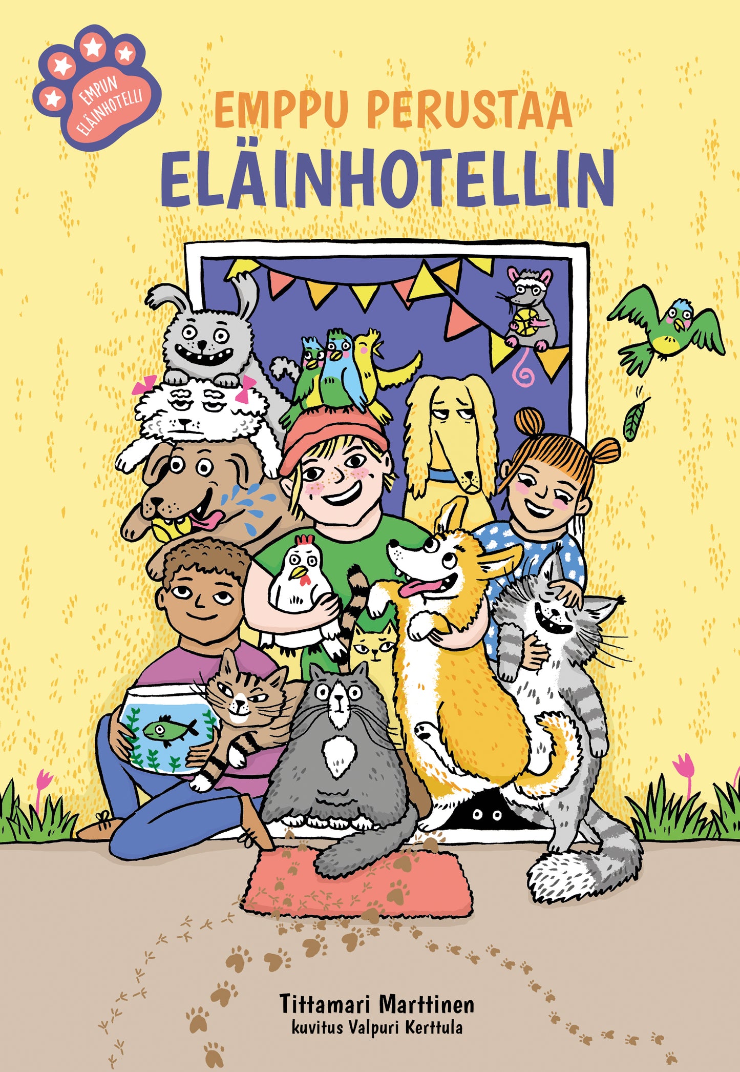 Emppu perustaa eläinhotellin – E-bok