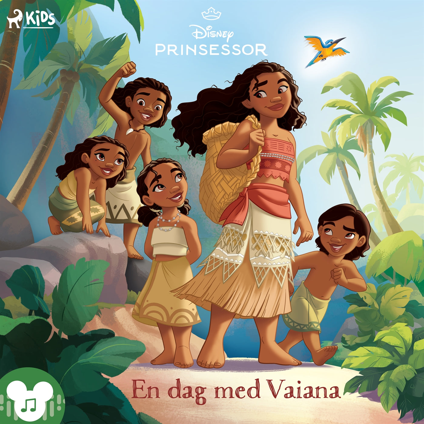 En dag med Vaiana – Med ljud och musik! – Ljudbok