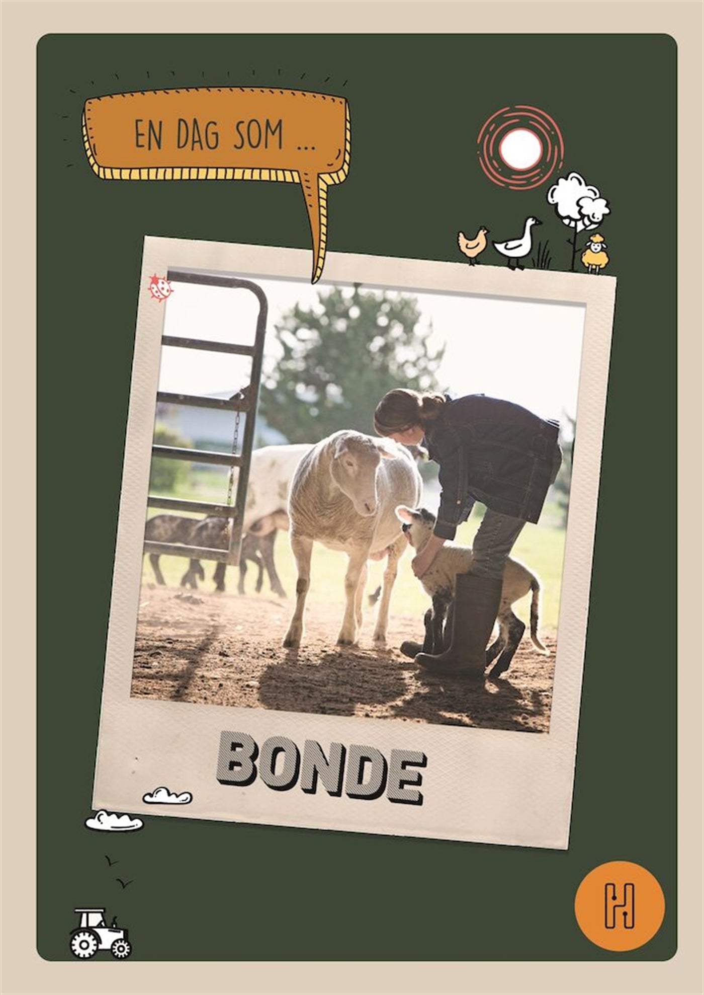 En dag som bonde – E-bok